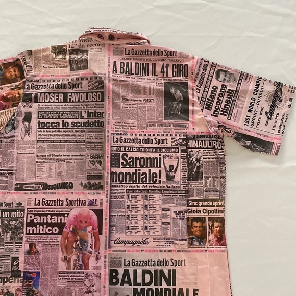 🚴1977 Giro D’Italia Hall of Fame Button Up🚴 - Picture 7 of 8